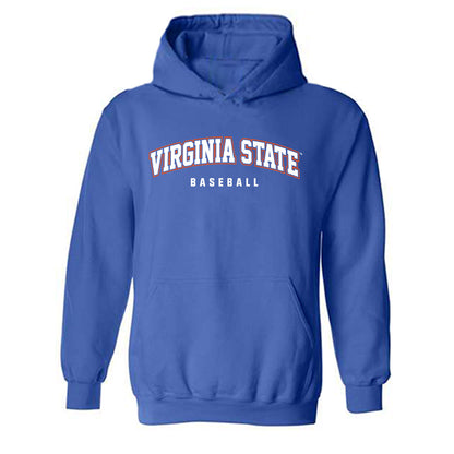 Virginia State - NCAA Baseball : Samuel Young - Classic Shersey Hooded Sweatshirt-0