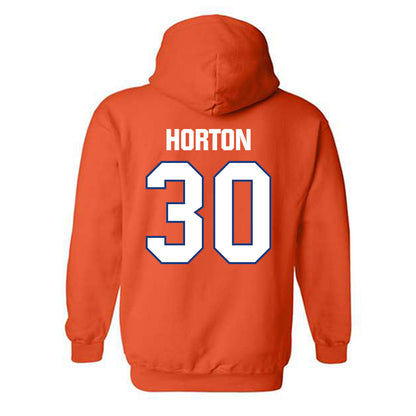 Virginia State - NCAA Football : Taj Horton - Classic Shersey Hooded Sweatshirt-1