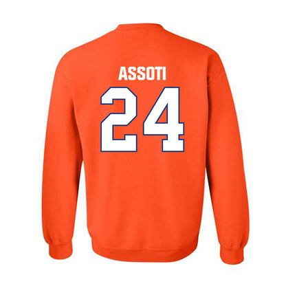 Virginia State - NCAA Men's Soccer : Neville Assoti - Classic Shersey Crewneck Sweatshirt-1