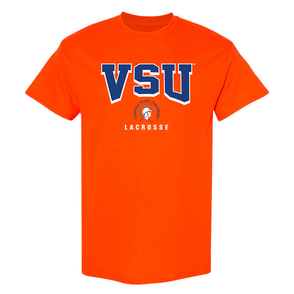 Virginia State - NCAA Men's Lacrosse : Christopher Farmer - Classic Shersey T-Shirt-0