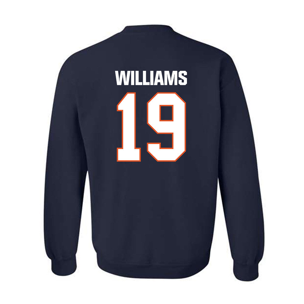 Virginia State - NCAA Baseball : Quez Williams - Classic Shersey Crewneck Sweatshirt-1
