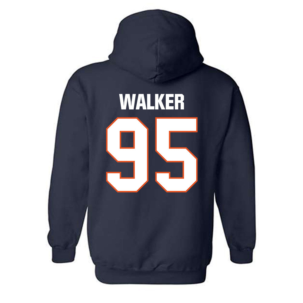 Virginia State - NCAA Football : Noel Walker - Classic Shersey Hooded Sweatshirt-1