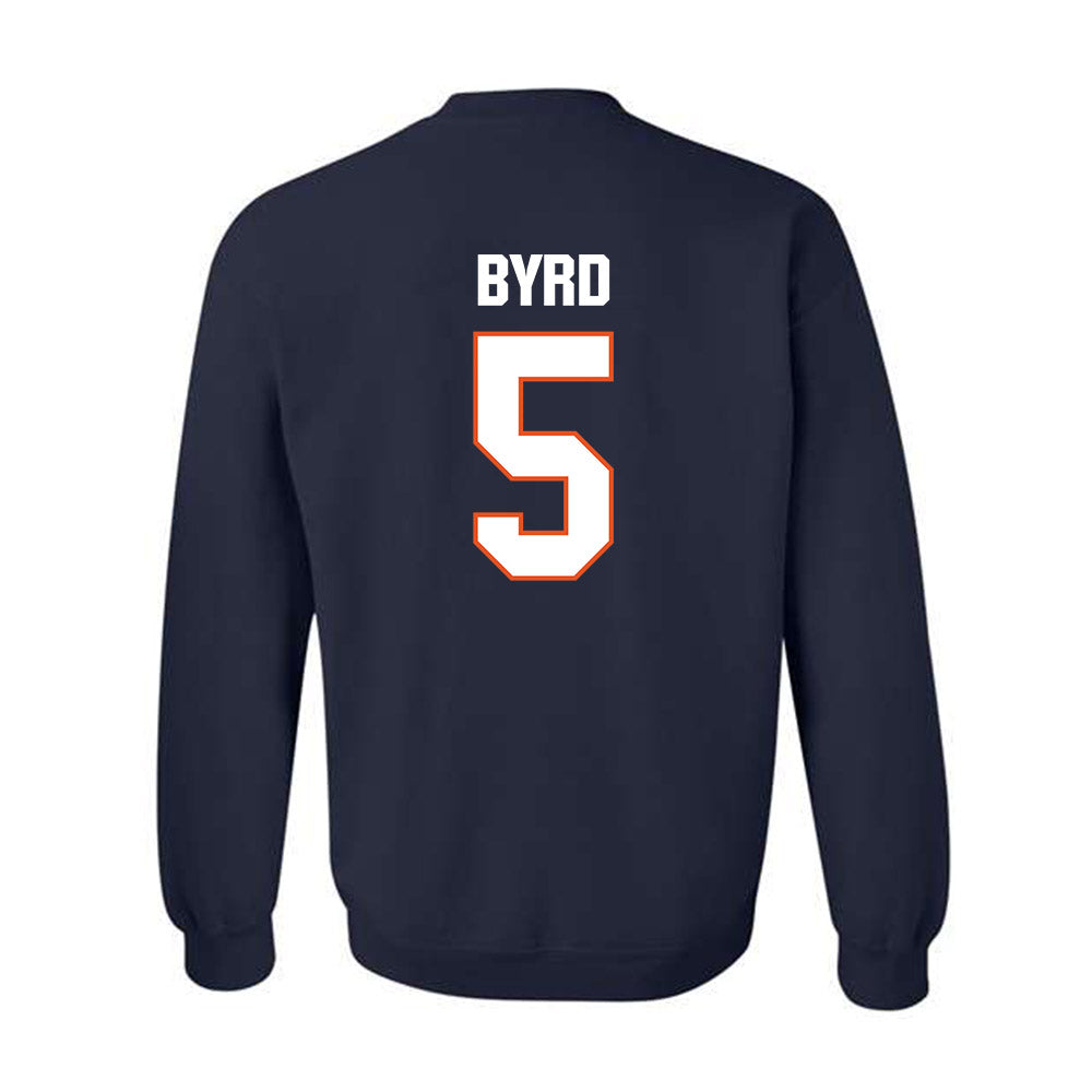 Virginia State - NCAA Football : Ajenavi Byrd - Classic Shersey Crewneck Sweatshirt-1