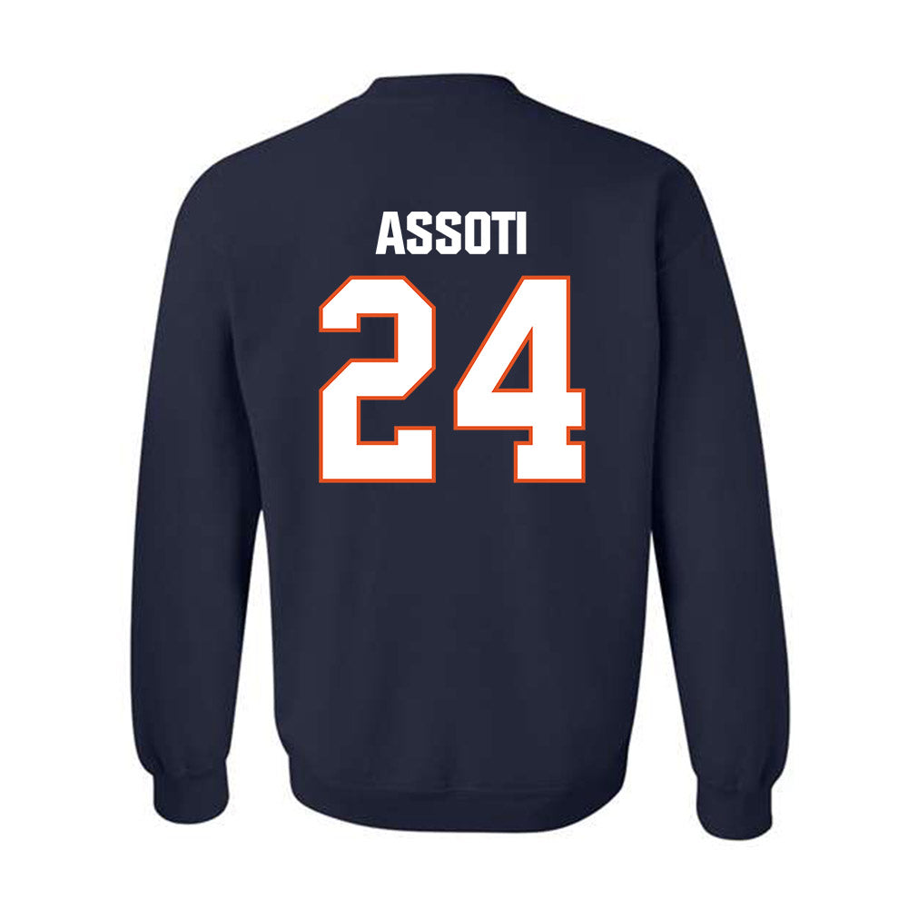 Virginia State - NCAA Men's Soccer : Neville Assoti - Classic Shersey Crewneck Sweatshirt-1