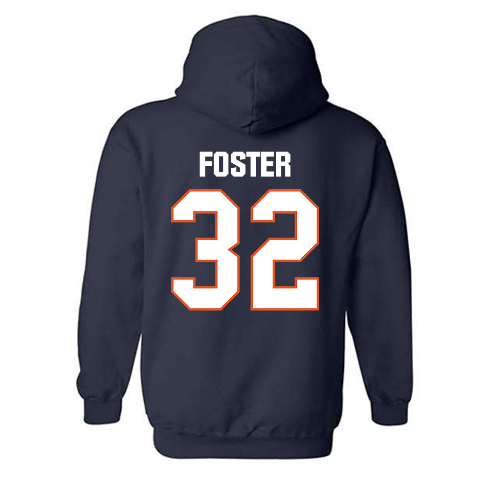 Virginia State - NCAA Men's Lacrosse : Solmon Foster - Classic Shersey Hooded Sweatshirt-1