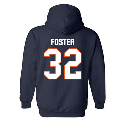 Virginia State - NCAA Men's Lacrosse : Solmon Foster - Classic Shersey Hooded Sweatshirt-1