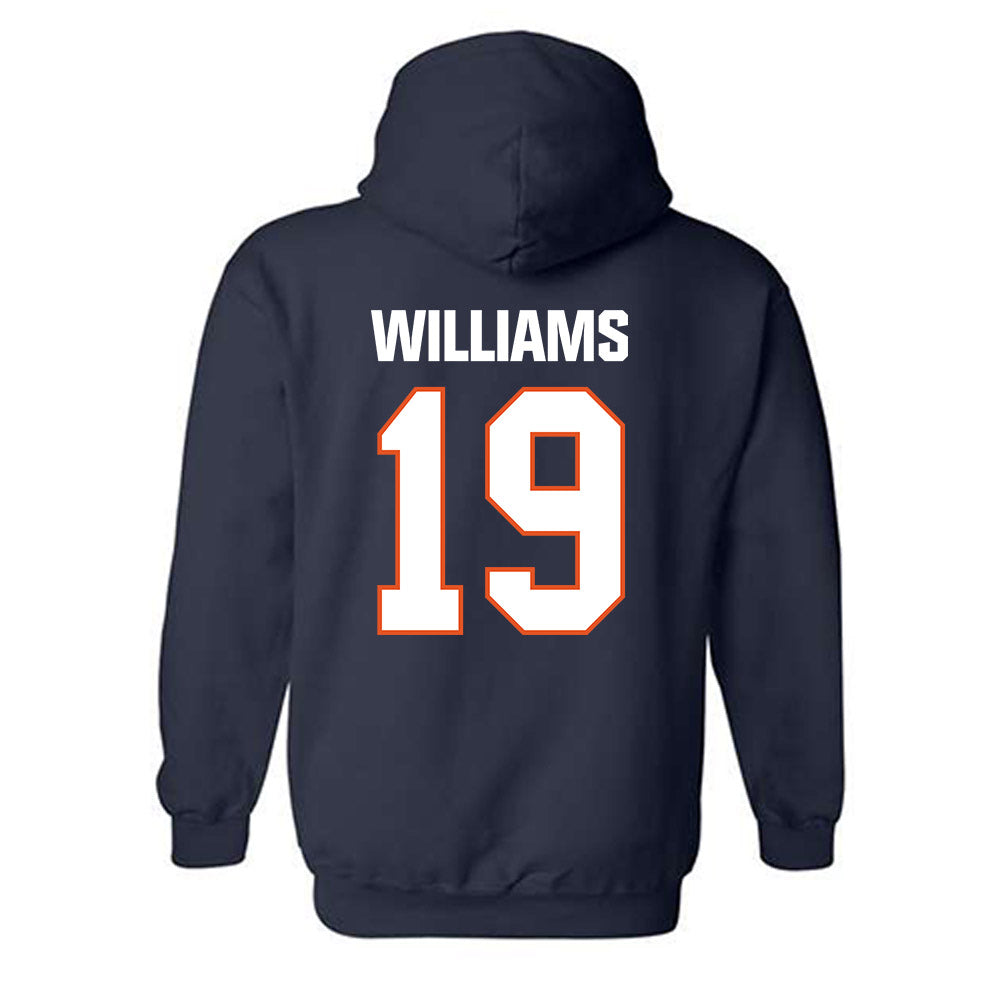 Virginia State - NCAA Baseball : Quez Williams - Classic Shersey Hooded Sweatshirt-1