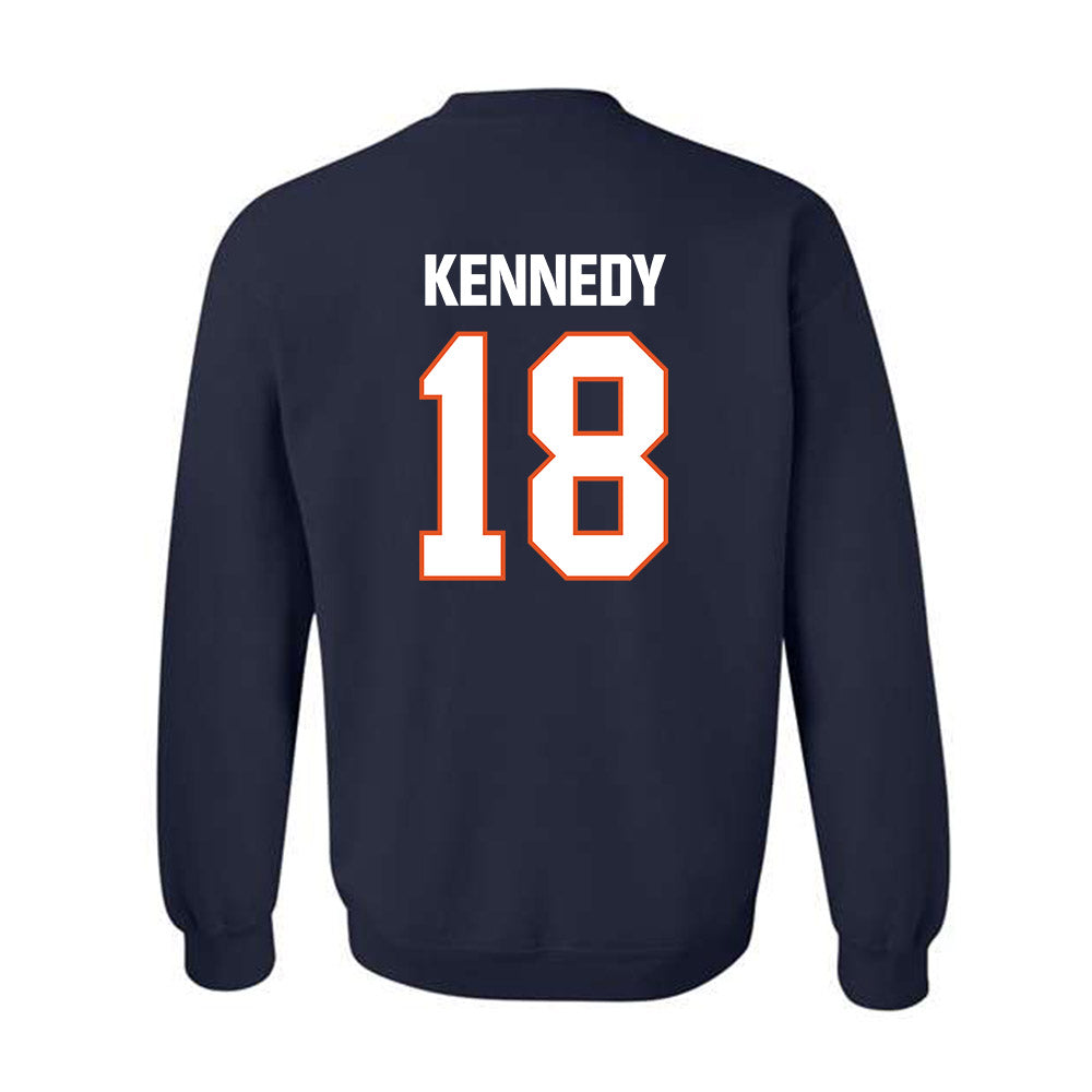 Virginia State - NCAA Men's Lacrosse : Amari Kennedy - Classic Shersey Crewneck Sweatshirt-1