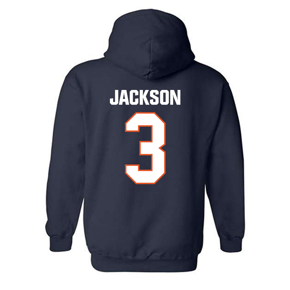 Virginia State - NCAA Men's Lacrosse : Miles Jackson - Classic Shersey Hooded Sweatshirt-1
