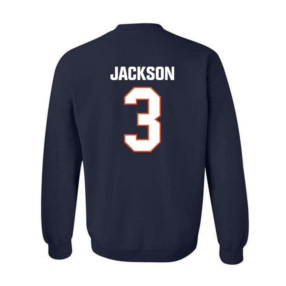 Virginia State - NCAA Men's Lacrosse : Miles Jackson - Classic Shersey Crewneck Sweatshirt-1