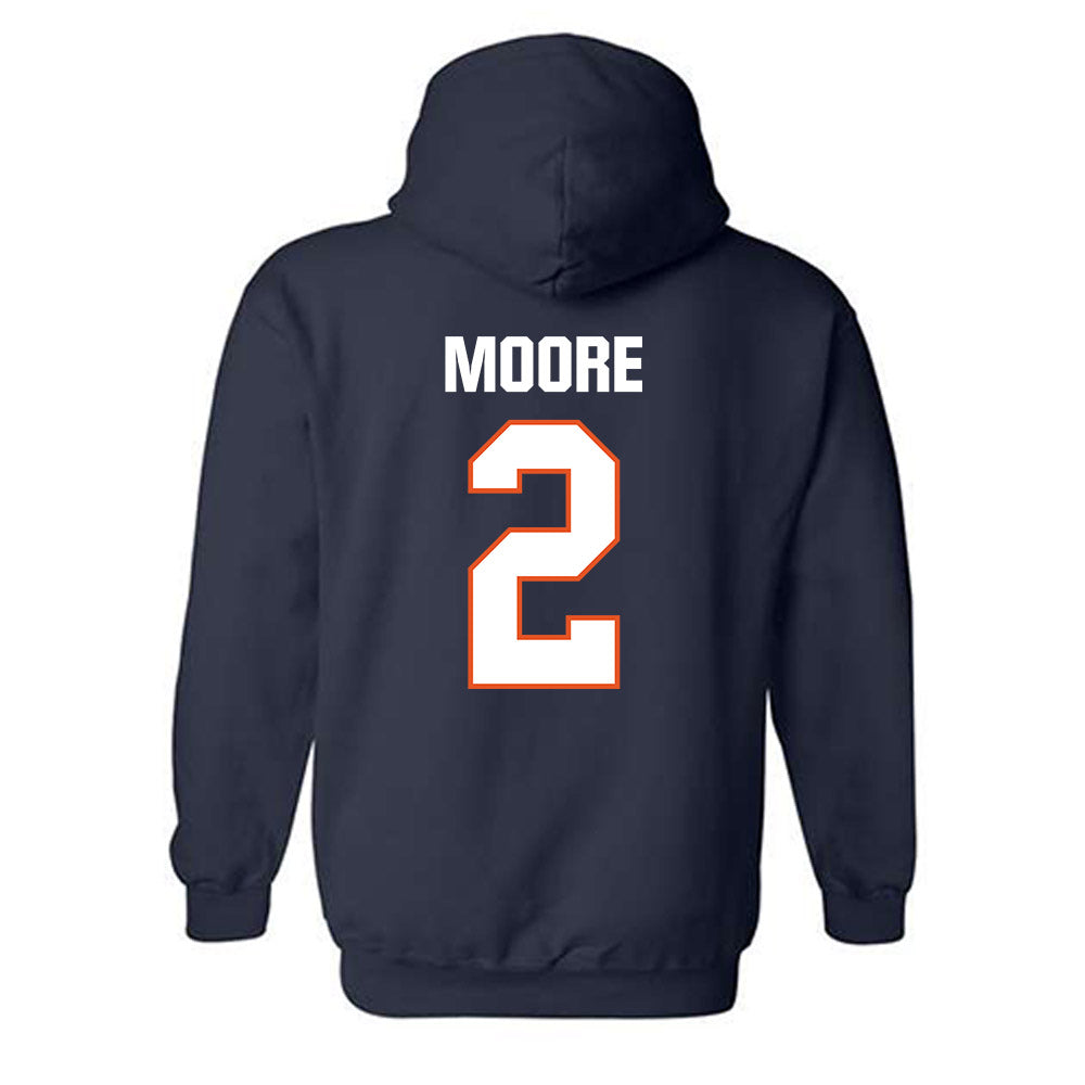 Virginia State - NCAA Baseball : Josiah Moore - Classic Shersey Hooded Sweatshirt-1