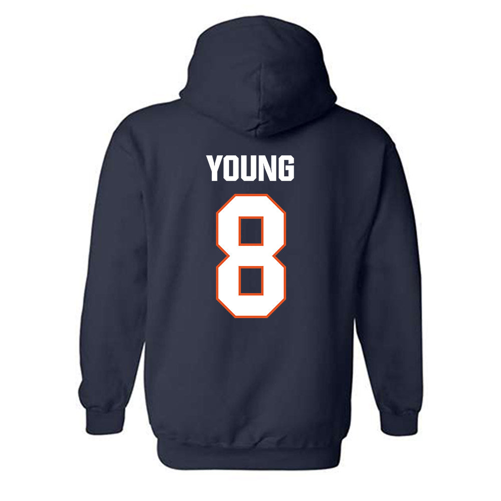 Virginia State - NCAA Baseball : Samuel Young - Classic Shersey Hooded Sweatshirt-1
