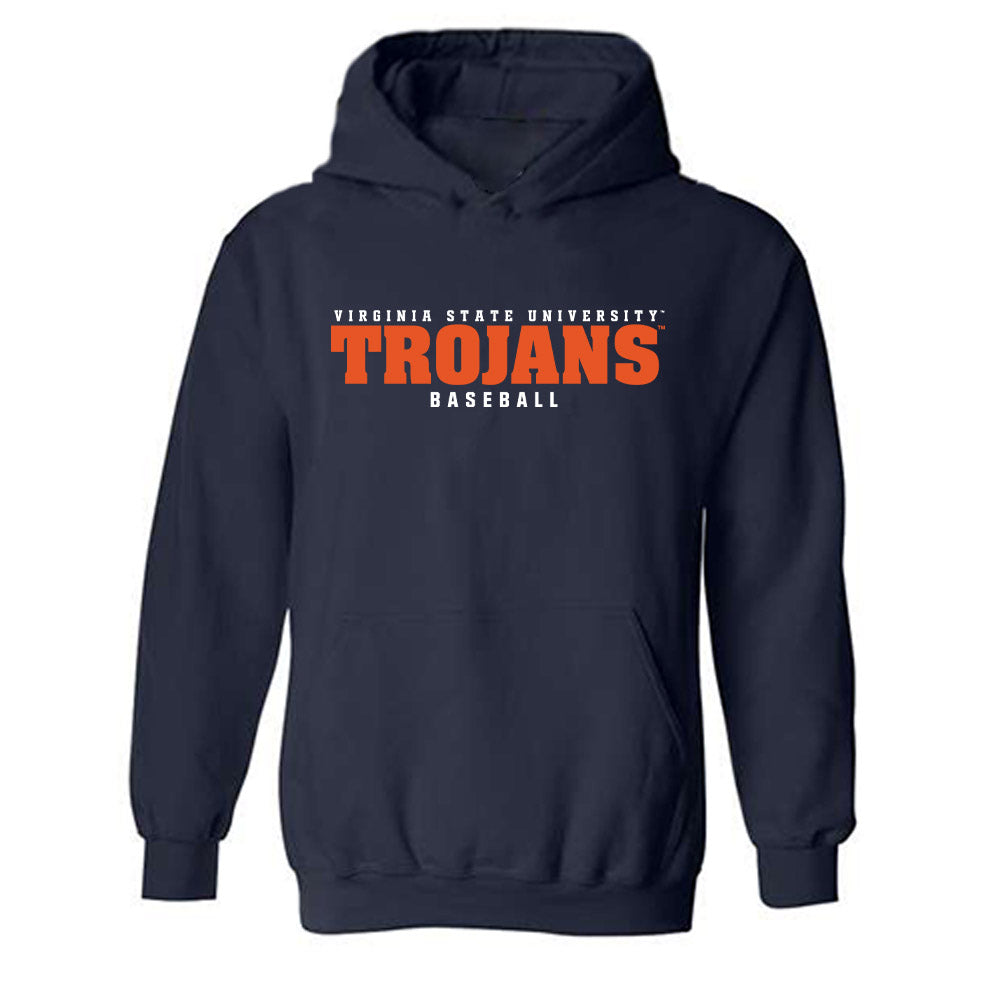 Virginia State - NCAA Baseball : Samuel Young - Classic Shersey Hooded Sweatshirt-0