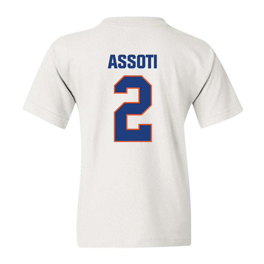 Virginia State - NCAA Men's Soccer : Neville Assoti - Youth T-Shirt-1