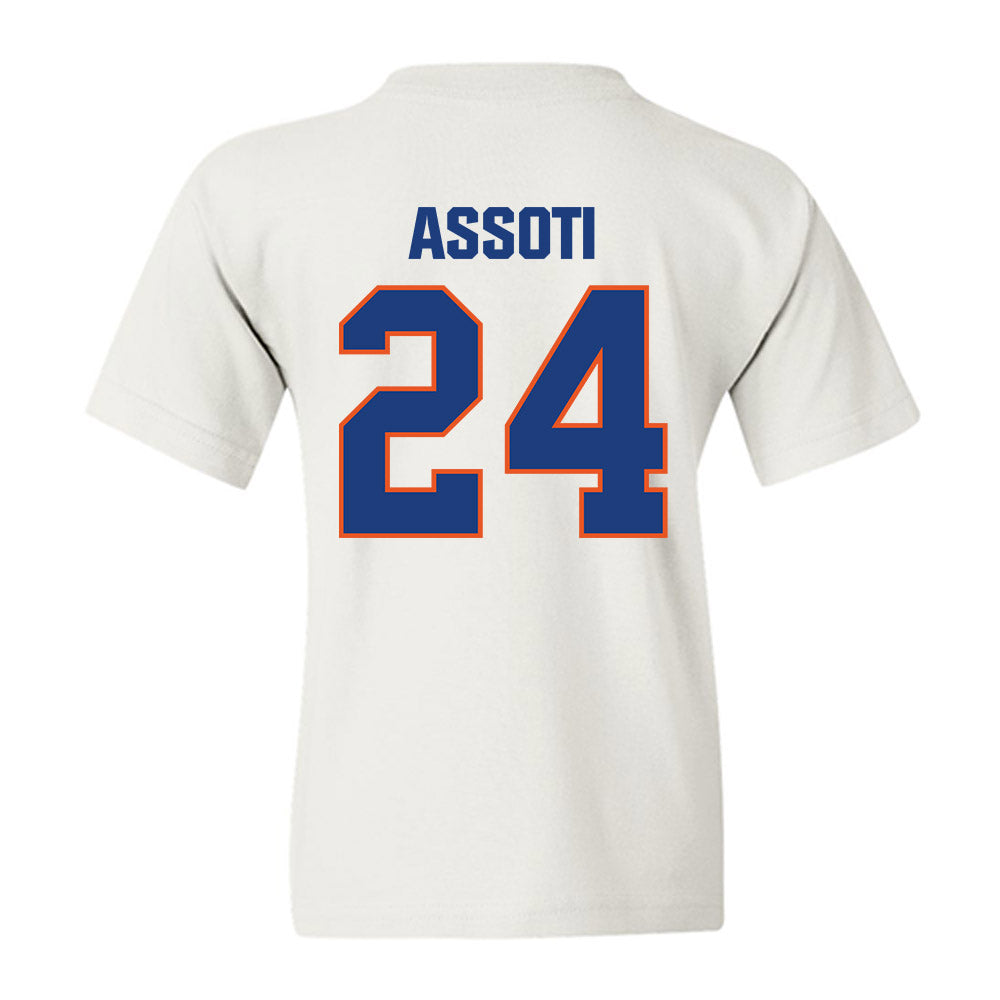 Virginia State - NCAA Men's Soccer : Neville Assoti - Youth T-Shirt-1