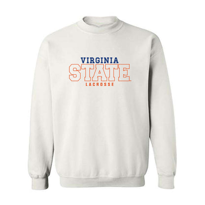 Virginia State - NCAA Men's Lacrosse : Bersham Brown - Crewneck Sweatshirt-0