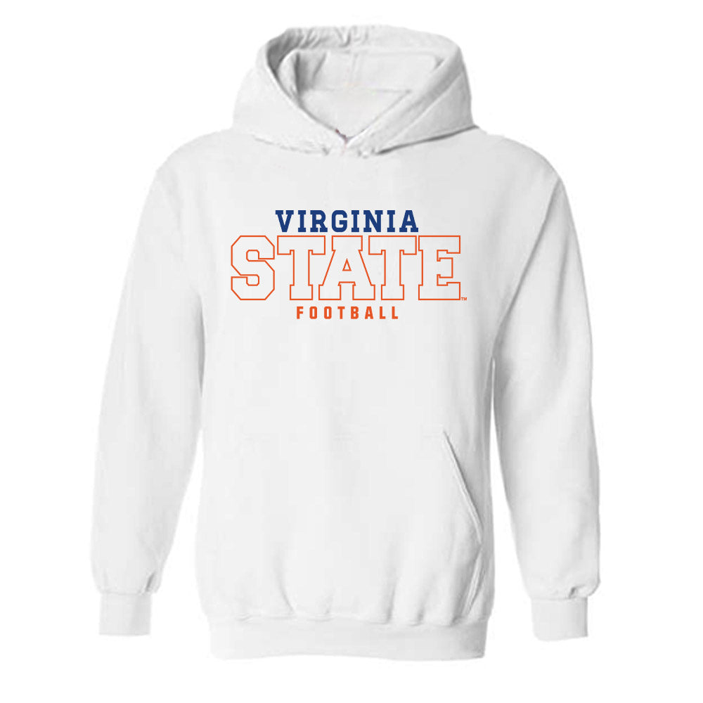Virginia State - NCAA Football : Yazan Elhag - Hooded Sweatshirt-0
