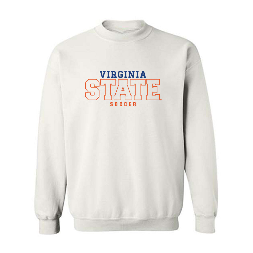 Virginia State - NCAA Women's Soccer : AJ Clarke - Crewneck Sweatshirt-0