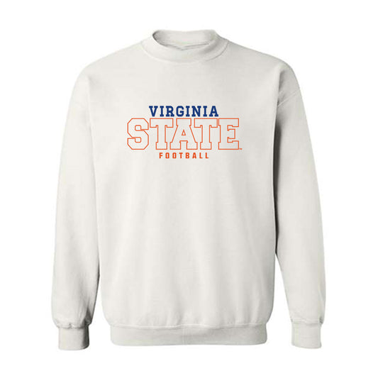 Virginia State - NCAA Football : Vysean Royster - Crewneck Sweatshirt-0