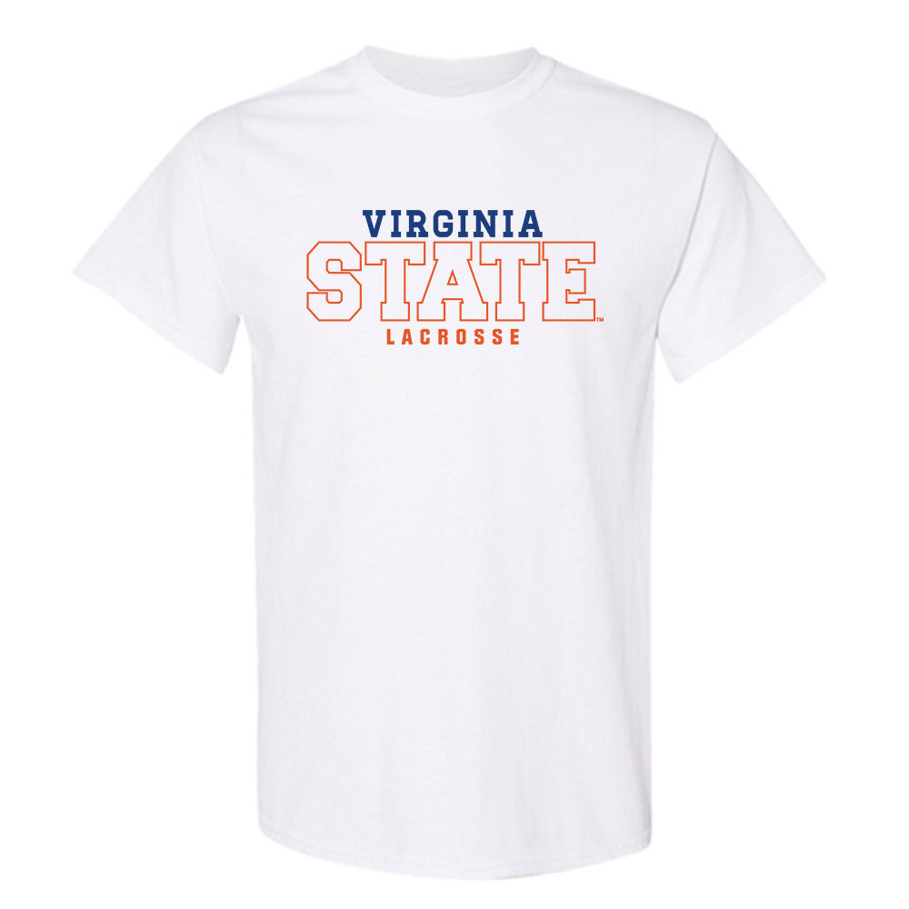 Virginia State - NCAA Men's Lacrosse : Christopher Farmer - T-Shirt-0
