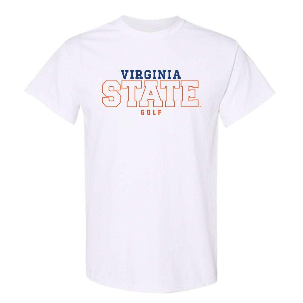 Virginia State - NCAA Men's Golf : Camden Clem - T-Shirt-0