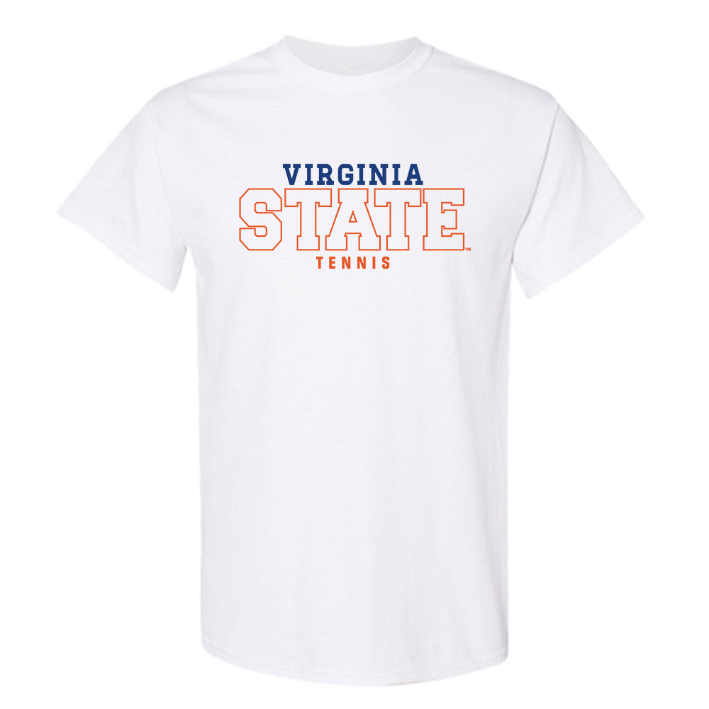 Virginia State - NCAA Men's Tennis : Justin Jackson - T-Shirt-0