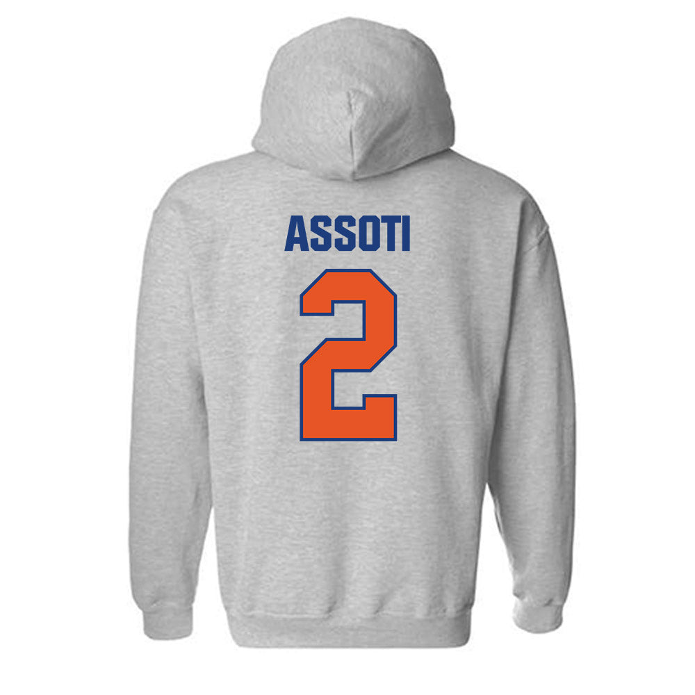 Virginia State - NCAA Men's Soccer : Neville Assoti - Classic Shersey Hooded Sweatshirt-1