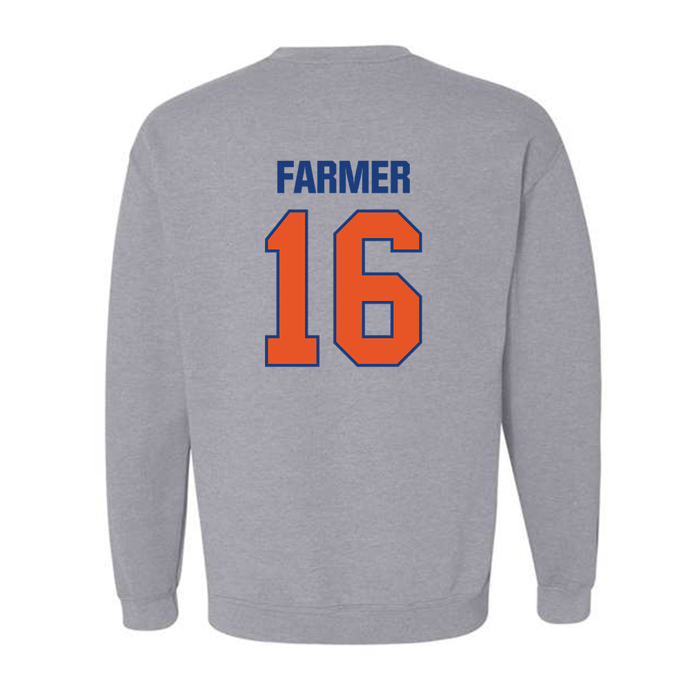Virginia State - NCAA Men's Lacrosse : Christopher Farmer - Classic Shersey Crewneck Sweatshirt-1