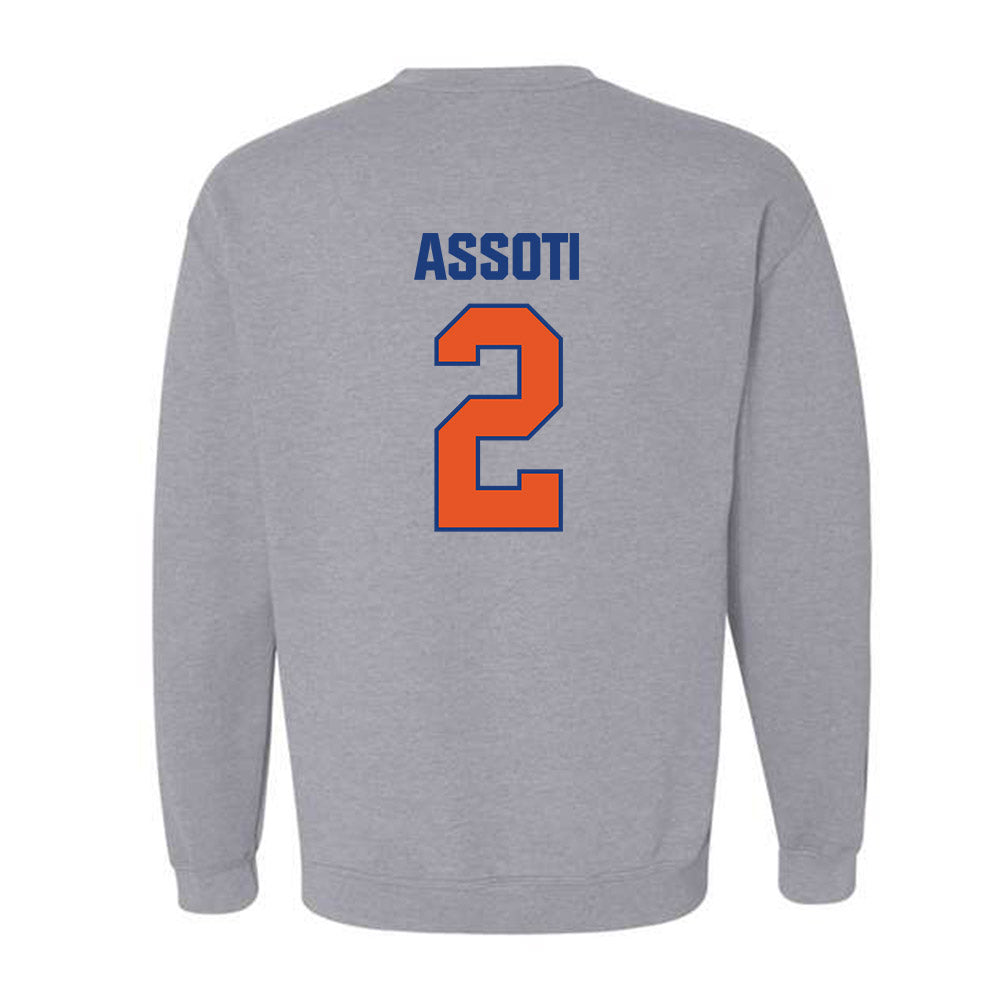 Virginia State - NCAA Men's Soccer : Neville Assoti - Classic Shersey Crewneck Sweatshirt-1
