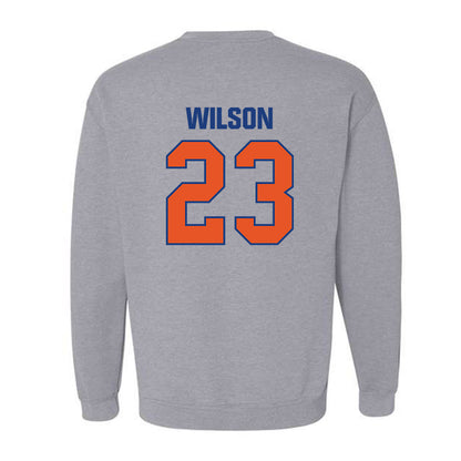 Virginia State - NCAA Football : Jeffrey Wilson - Classic Shersey Crewneck Sweatshirt-1