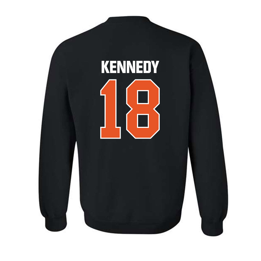 Virginia State - NCAA Men's Lacrosse : Amari Kennedy - Crewneck Sweatshirt-1