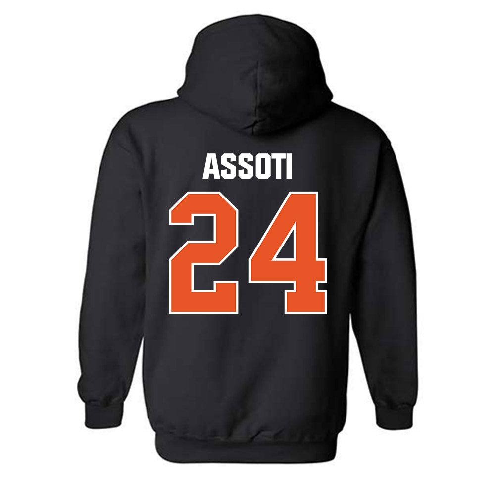 Virginia State - NCAA Men's Soccer : Neville Assoti - Hooded Sweatshirt-1