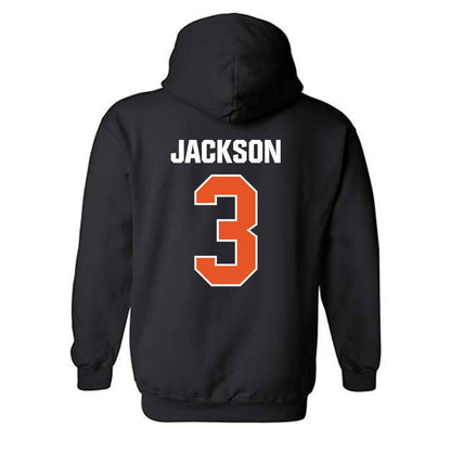 Virginia State - NCAA Men's Lacrosse : Miles Jackson - Hooded Sweatshirt-1