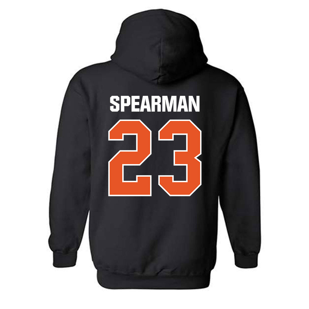 Virginia State - NCAA Women's Basketball : Kendahl Spearman - Hooded Sweatshirt-1