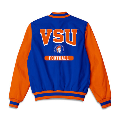 Virginia State - NCAA Football : Christopher Blue - Bomber Jacket-1