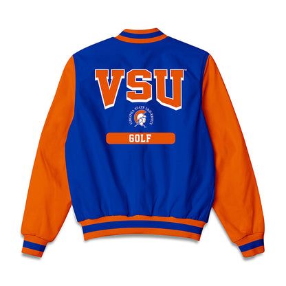 Virginia State - NCAA Men's Golf : Jacari Dillard - Bomber Jacket-1