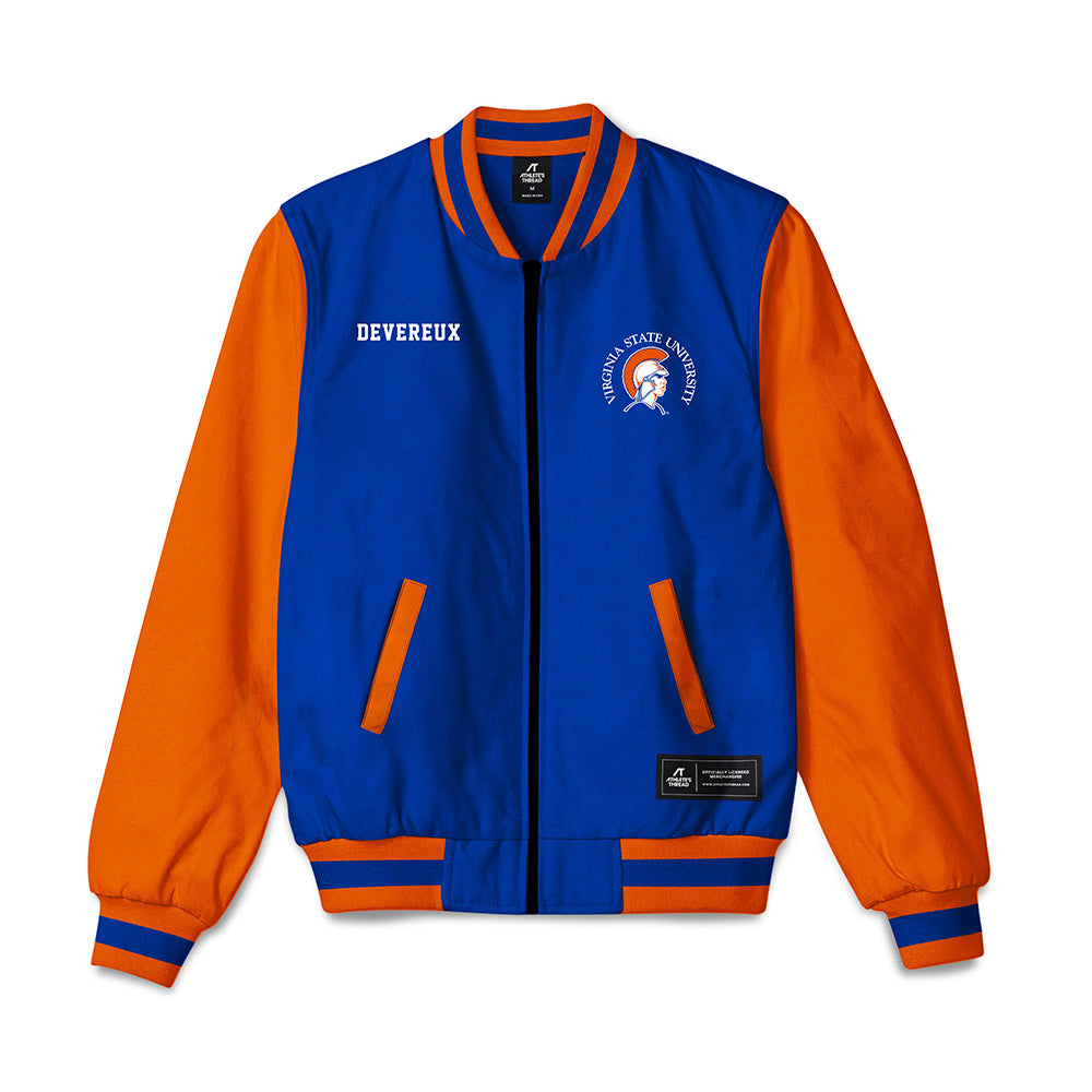 Virginia State - NCAA Men's Golf : Jaxson Devereux - Bomber Jacket-0