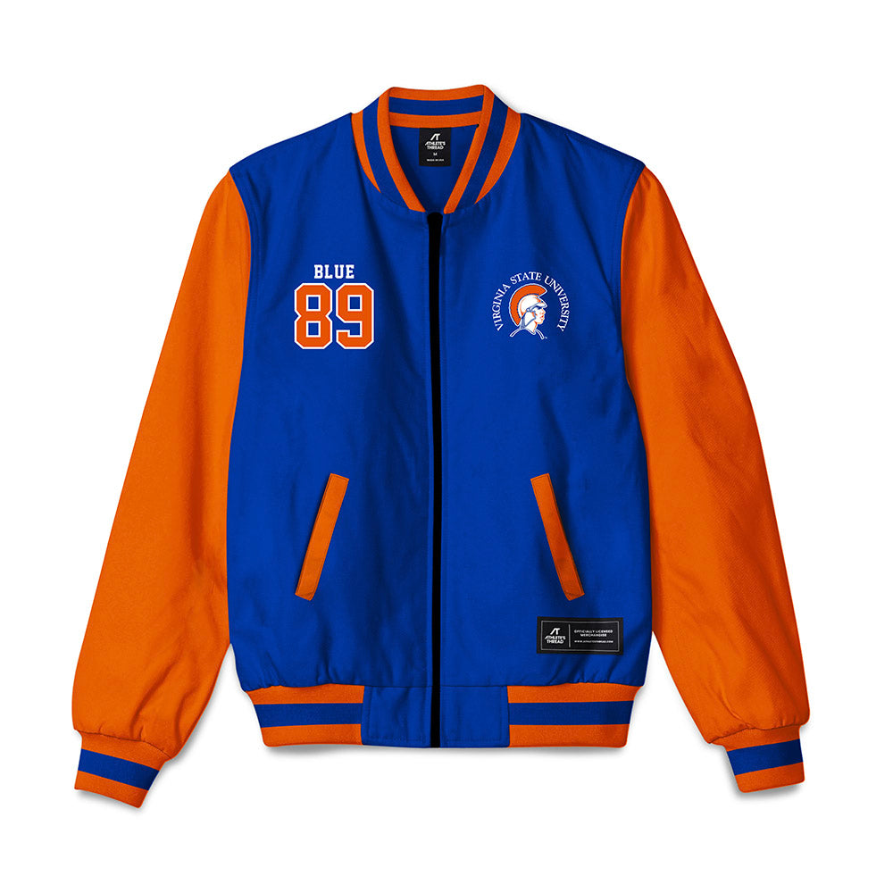Virginia State - NCAA Football : Christopher Blue - Bomber Jacket-0