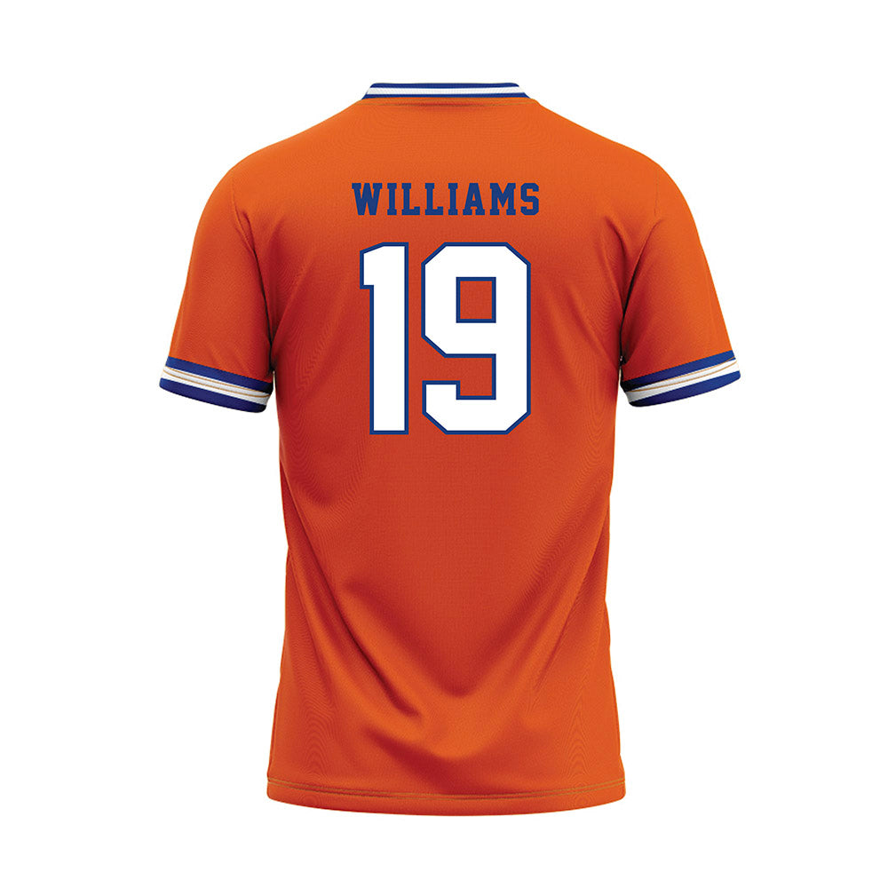Virginia State - NCAA Baseball : Quez Williams - Orange Baseball Jersey-1