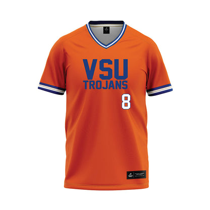 Virginia State - NCAA Baseball : Samuel Young - Orange Baseball Jersey-0