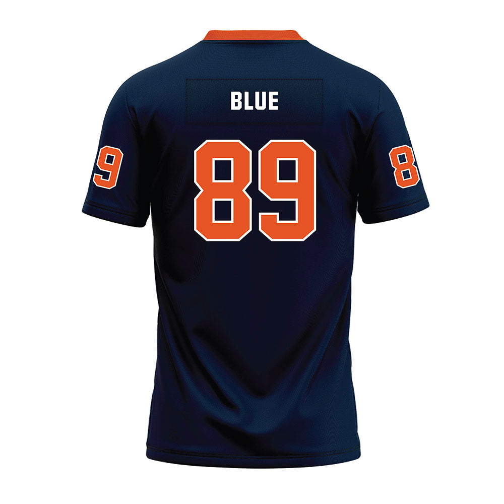 Virginia State - NCAA Football : Christopher Blue - Premium Football Jersey-1