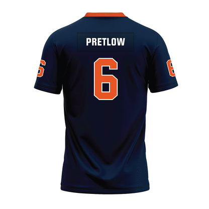Virginia State - NCAA Football : Jaylen Pretlow - Premium Football Jersey-1