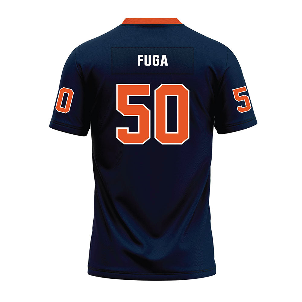 Virginia State - NCAA Football : Jonah Fuga - Premium Football Jersey-1
