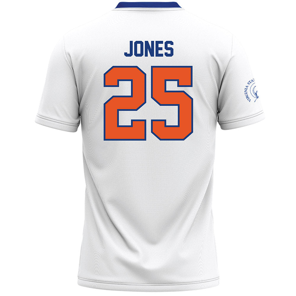 Virginia State - NCAA Women's Lacrosse : Ilyana Jones - White Lacrosse Jersey -1
