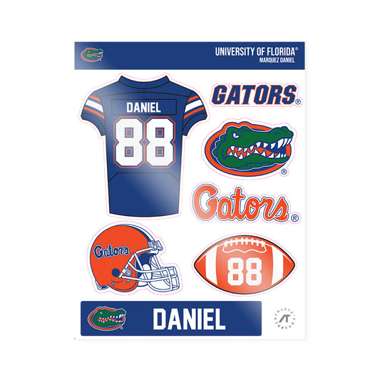 Florida - NCAA Football : Marquez Daniel - Sticker Sheet-0
