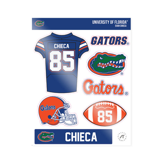 Florida - NCAA Football : Evan Chieca - Sticker Sheet-0