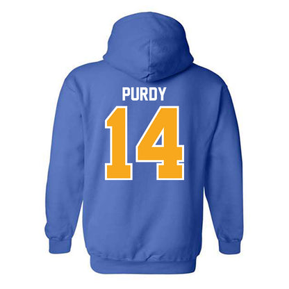 UNK - NCAA Women's Volleyball : Carly Purdy - Classic Shersey Hooded Sweatshirt-1