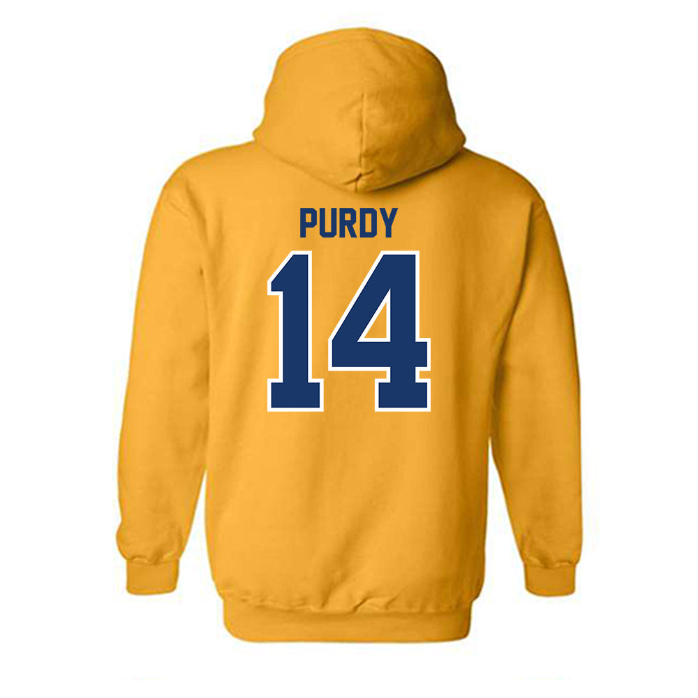 UNK - NCAA Women's Volleyball : Carly Purdy - Classic Shersey Hooded Sweatshirt-1