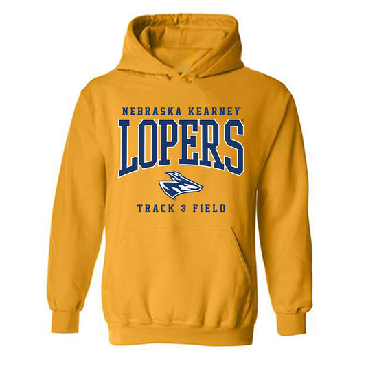 UNK - NCAA Men's Track & Field : Connor Schere - Classic Shersey Hooded Sweatshirt-0