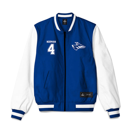 UNK - NCAA Football : jayvin norman - Bomber Jacket-0